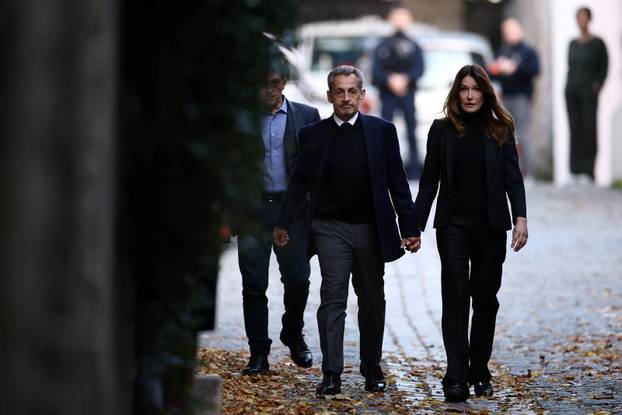 Former French President Sarkozy goes to jail to begin five-year sentence