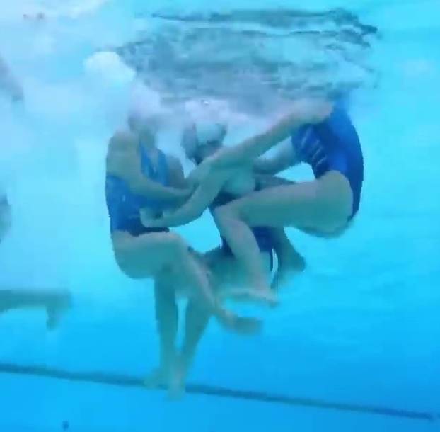 FOTO Što vaterpolistice rade pod vodom? 'Ako i pukne, igraš'