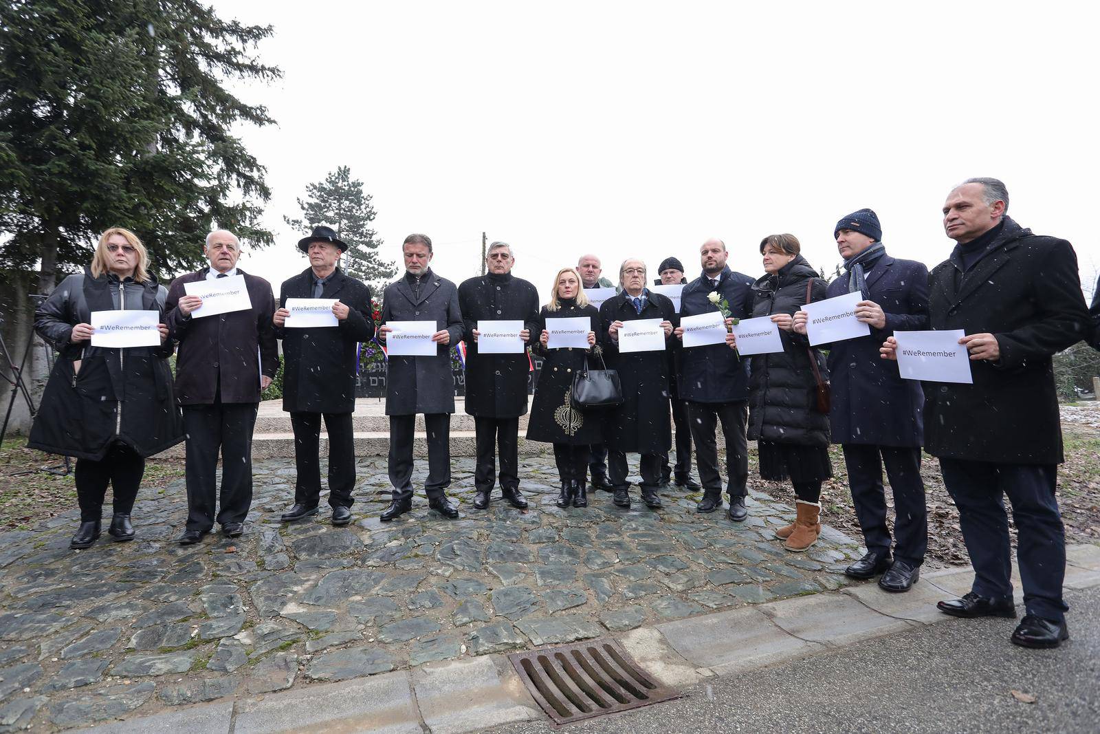 Polaganje vijenaca povodom Međunarodnog dana sjećanja na žrtve holokausta 