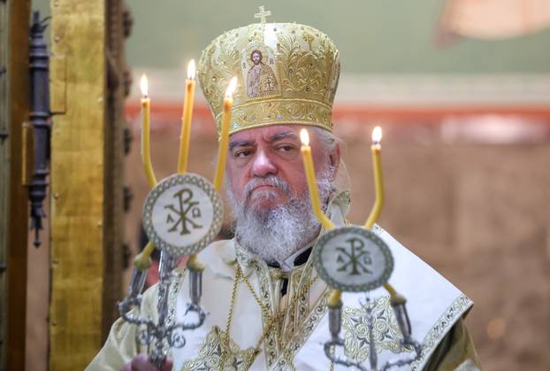 Zagreb: Pravoslavni vjernici na svetoj liturgiji u Sabornom hramu