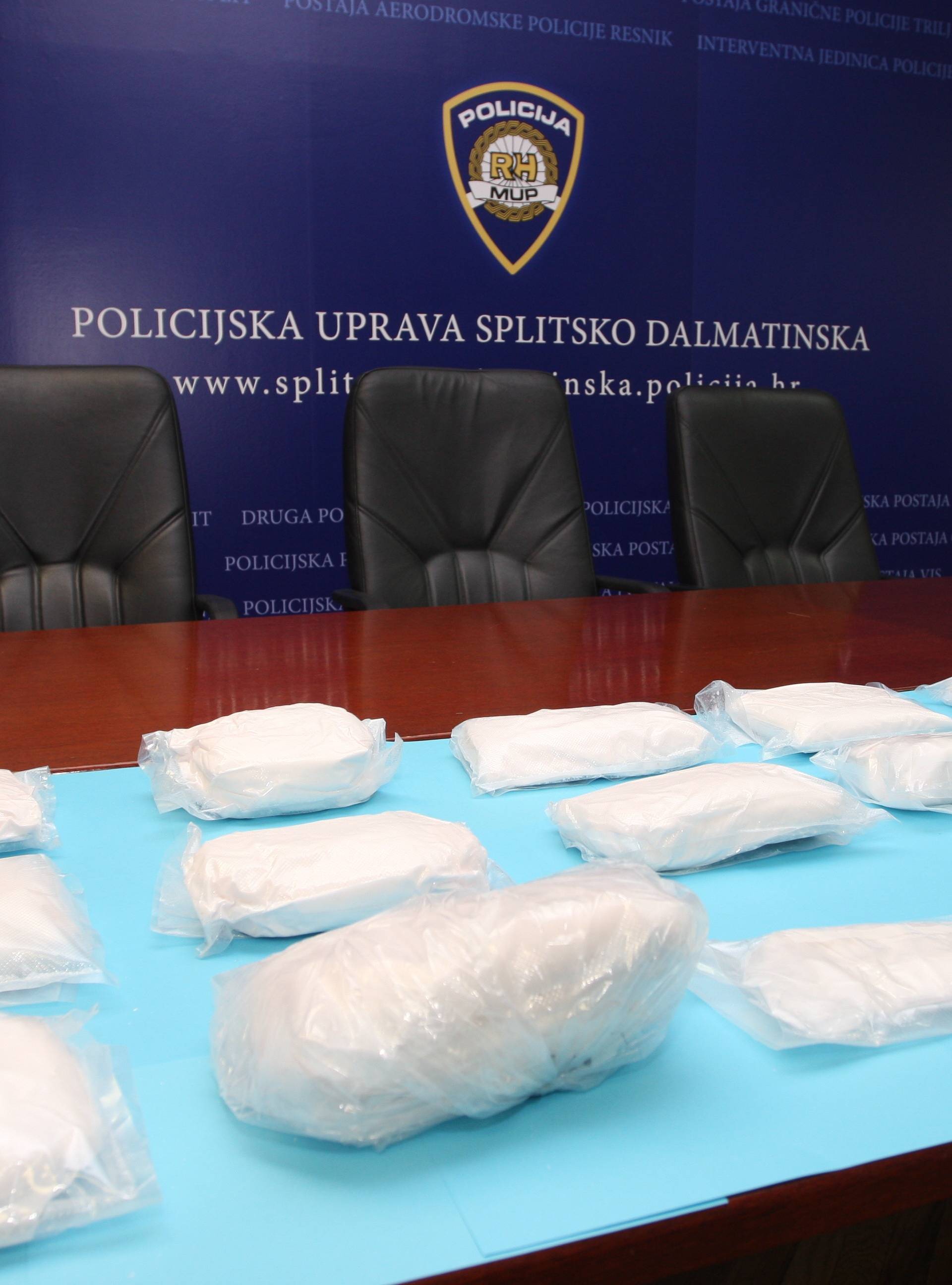 Rekordna zapljena amfetamina u Splitu: Pronašli su čak 18 kg