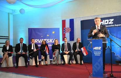 Plenković u Koprivnici: 'Naši kandidati na EU izborima garancija su stabilnosti'