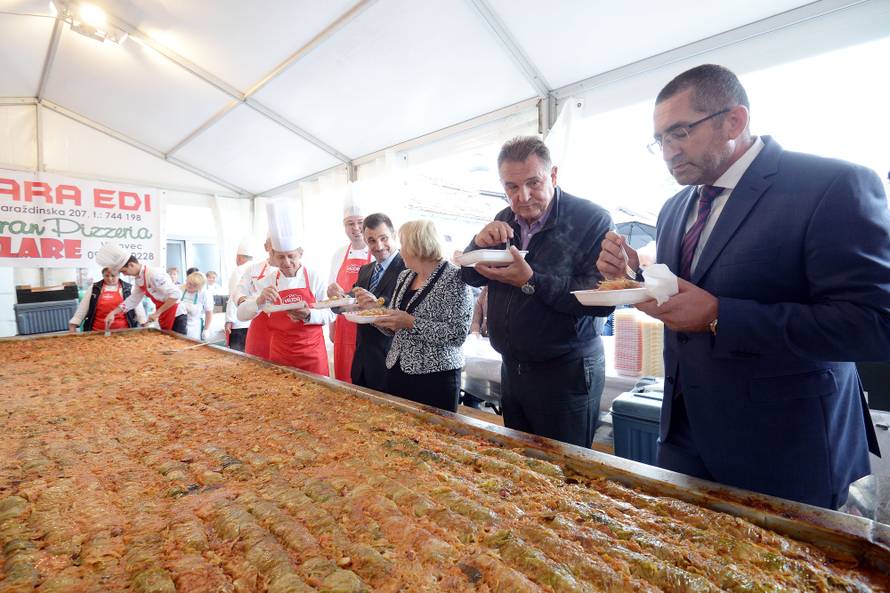 Vidovec: Na 21. Zeljarijadi pripremljena sarma dugaÄka 1333 metara