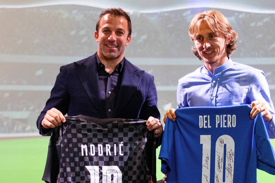 Del Piero, Modrić i Dalić u Petrčanima