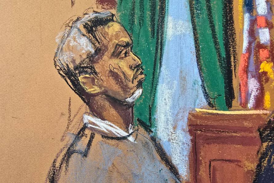 Sean "Diddy" Combs attends trial in New York federal court