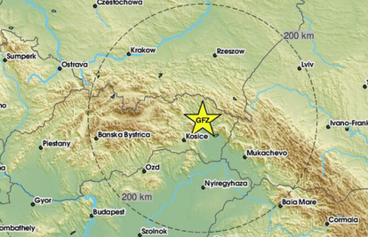 Slovačku uzdrmao potres od 5 Richtera: 'Jako čudan i strašan osjećaj, noge su mi klecale...'
