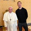 Zlatan Ibrahimović posjetio papu Franju: 'Mir i ljubav...'