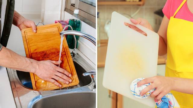 Trikovi kako očistiti kuhinjske daske - drvene i one plastične