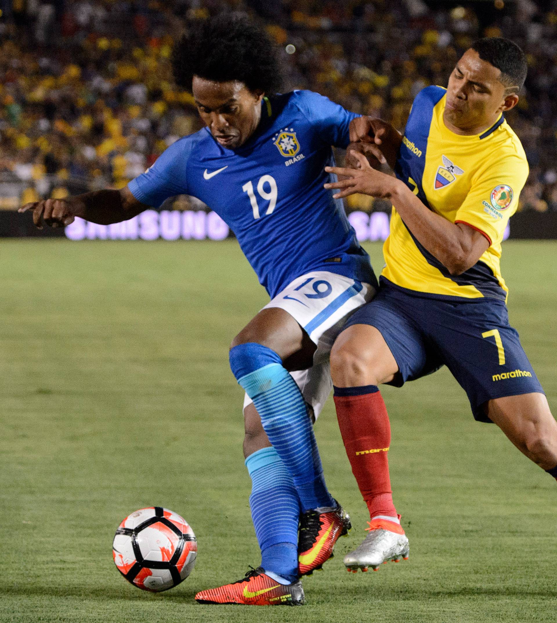 Soccer: 2016 Copa America Centenario-Ecuador  at Brazil