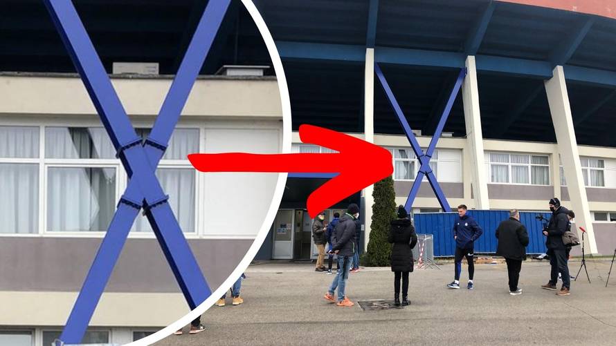 Muke s Maksimirom: Ojačali su južnu tribinu u strahu od štete!