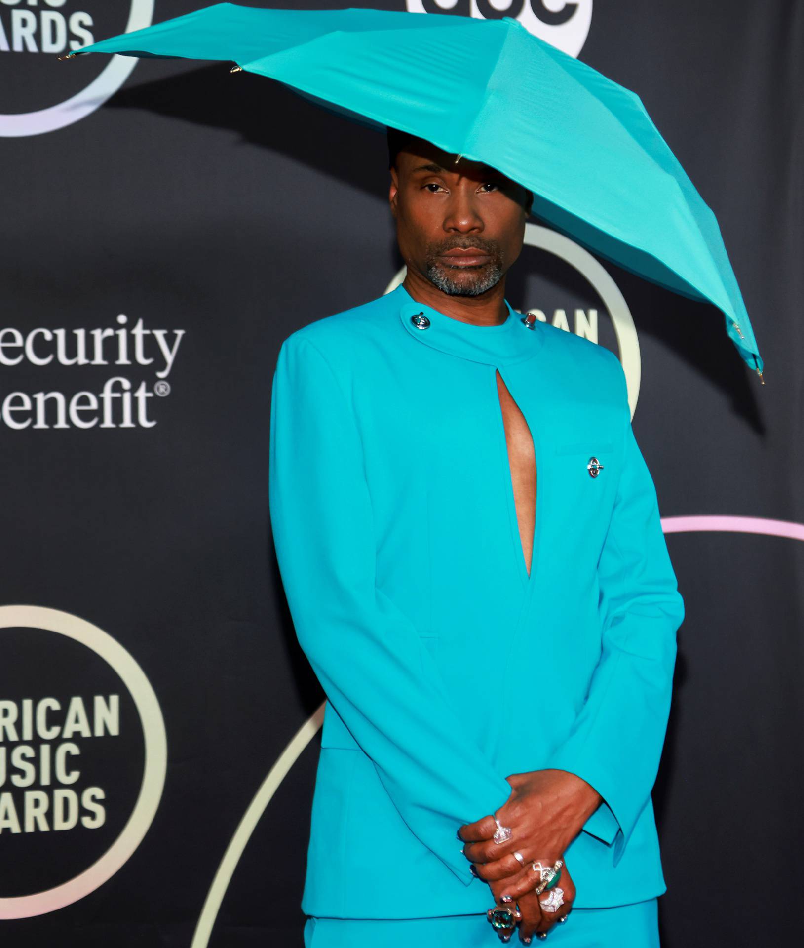 2021 American Music Awards Arrivals at the Microsoft Theater in Los Angeles