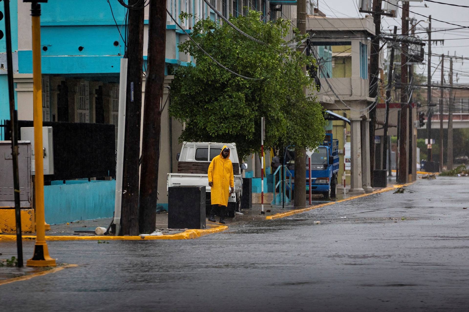 Hurricane Beryl hits Jamaica