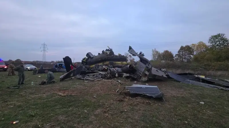 STRAVIČNE SCENE Ovo je mjesto na kojem je pao helikopter u Brčkom: Troje ljudi je mrtvo