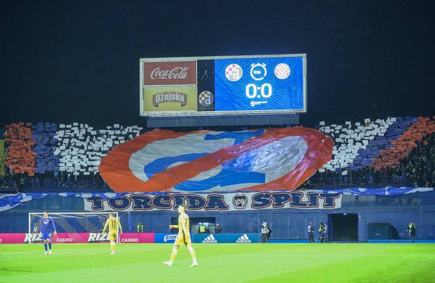 Navijači na utakmici Dinamo - Hajduk