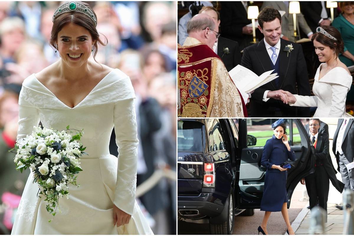 Kao iz bajke: Princeza Eugenie se udala, došlo je 850 gostiju