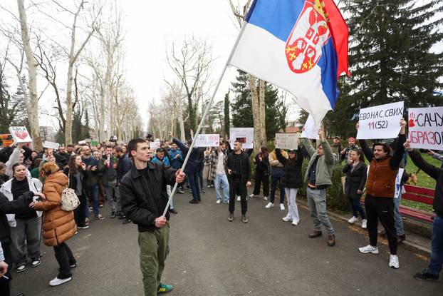 Studenti iz Banja Luke dali podršku kolegama iz Srbije