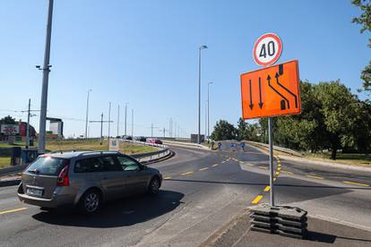 FOTO Od danas nova regulacija prometa na Jadranskom mostu, kreće sanacija zapadne strane