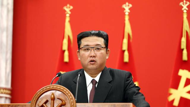 KCNA image of North Korean leader Kim Jong Un