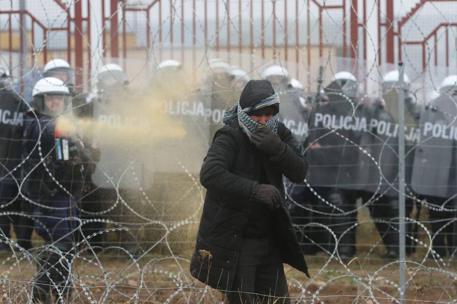 Migrant crisis on the Belarusian-Polish border