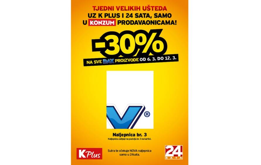 Danas kreće tjedan velikih ušteda samo uz 24sata i Kplus
