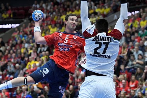 Handball - 2020 European Handball Championship - Main Round Group 2 - Norway v Hungary