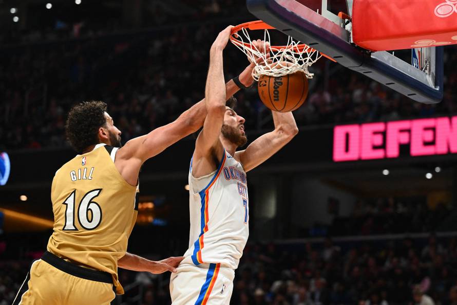 NBA: Oklahoma City Thunder at Washington Wizards