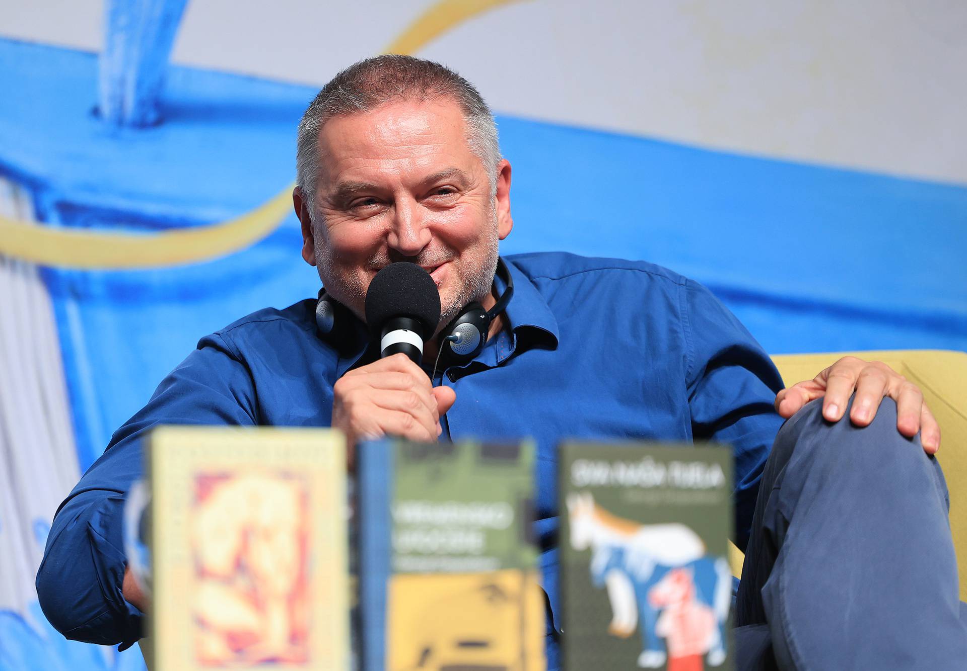 Zagreb: Georgi Gospodinov  gostovao na tribini Festivala svjetske književnosti "Razotkrivanje" 