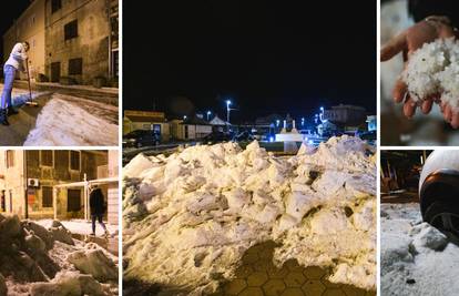 Tuča je pogodila Jadran: 'Aute smo morali izvlačiti bagerima'