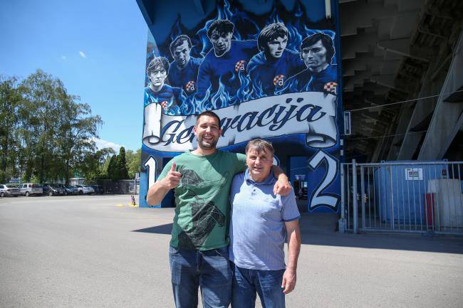 Maksimirski stadion uljepšao je muralom od čak 150 kvadrata: 'To će biti motiv za našu djecu'