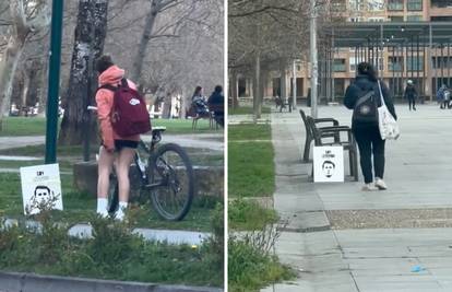 VIDEO Umjetnik ostavlja crteže Budimira u Pamploni, a navijači ih traže. Akcija postala pravi hit