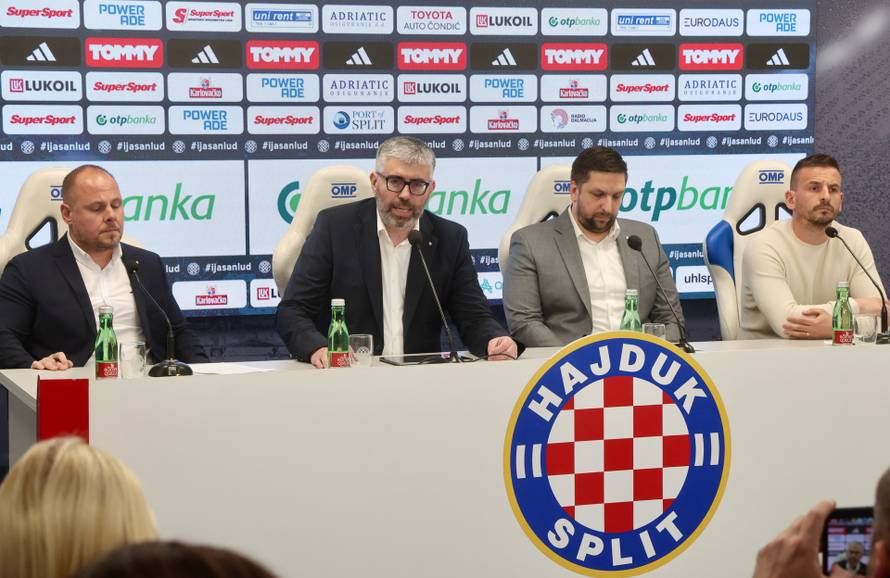 Split: Konferencija za medije u Hajduku