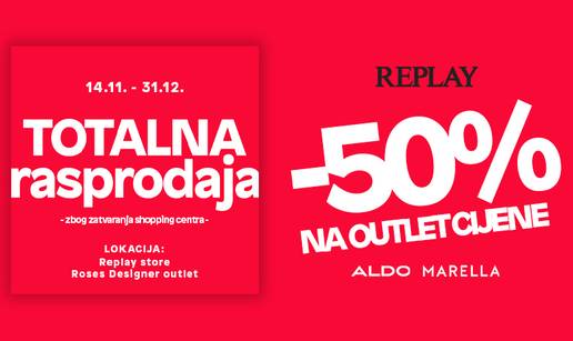 Replay u Rosesu ima totalnu rasprodaju koja će vas raspametiti