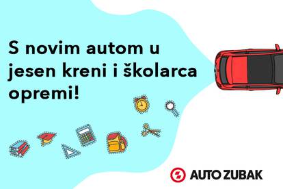 AutoZubak daruje vaučere od 150€ u Školskoj knjizi uz kupnju automobila!