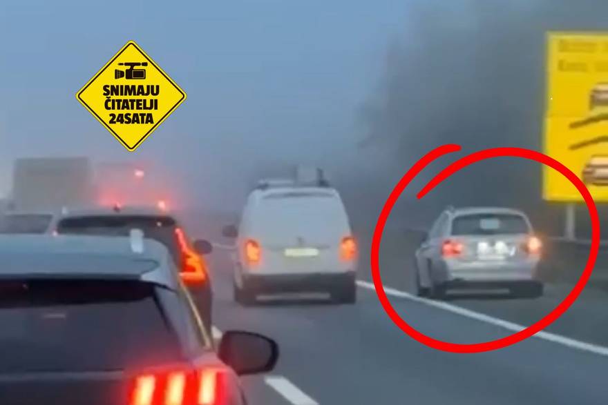 Maglovito jutro i pretjecanje zaustavnim trakom