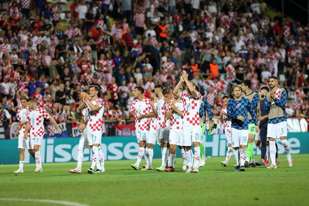 Croatia beat the Latvian national team 5:0 in Rijeka
