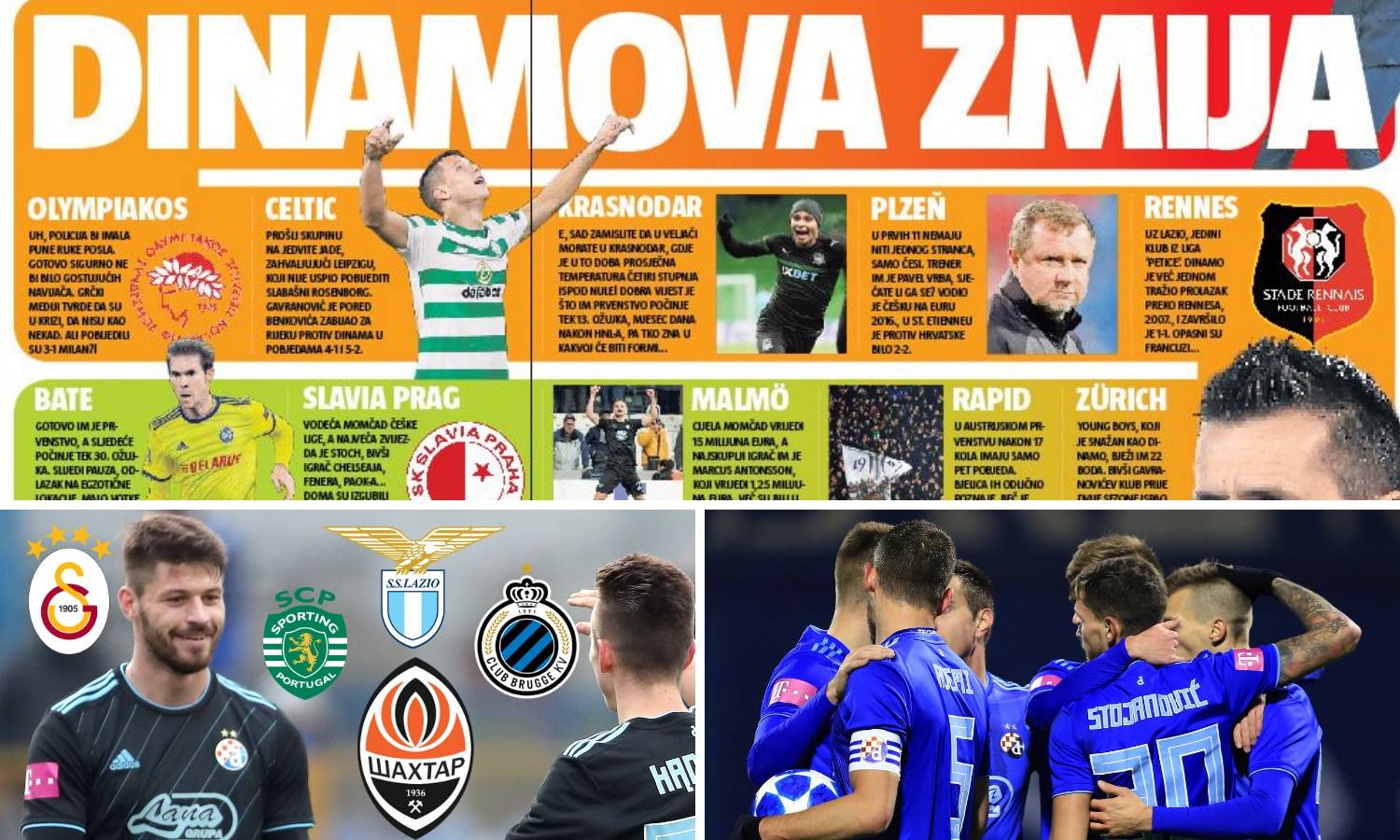 BATE i Malmö su super ždrijeb, Celtic OK, treba izbjeći Lazio...