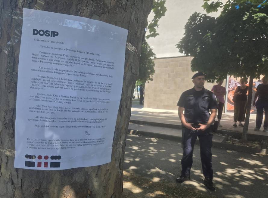 FOTO Keleminec stigao pred stan Dalije Orešković. Ona ga poslužila keksima i pelinom