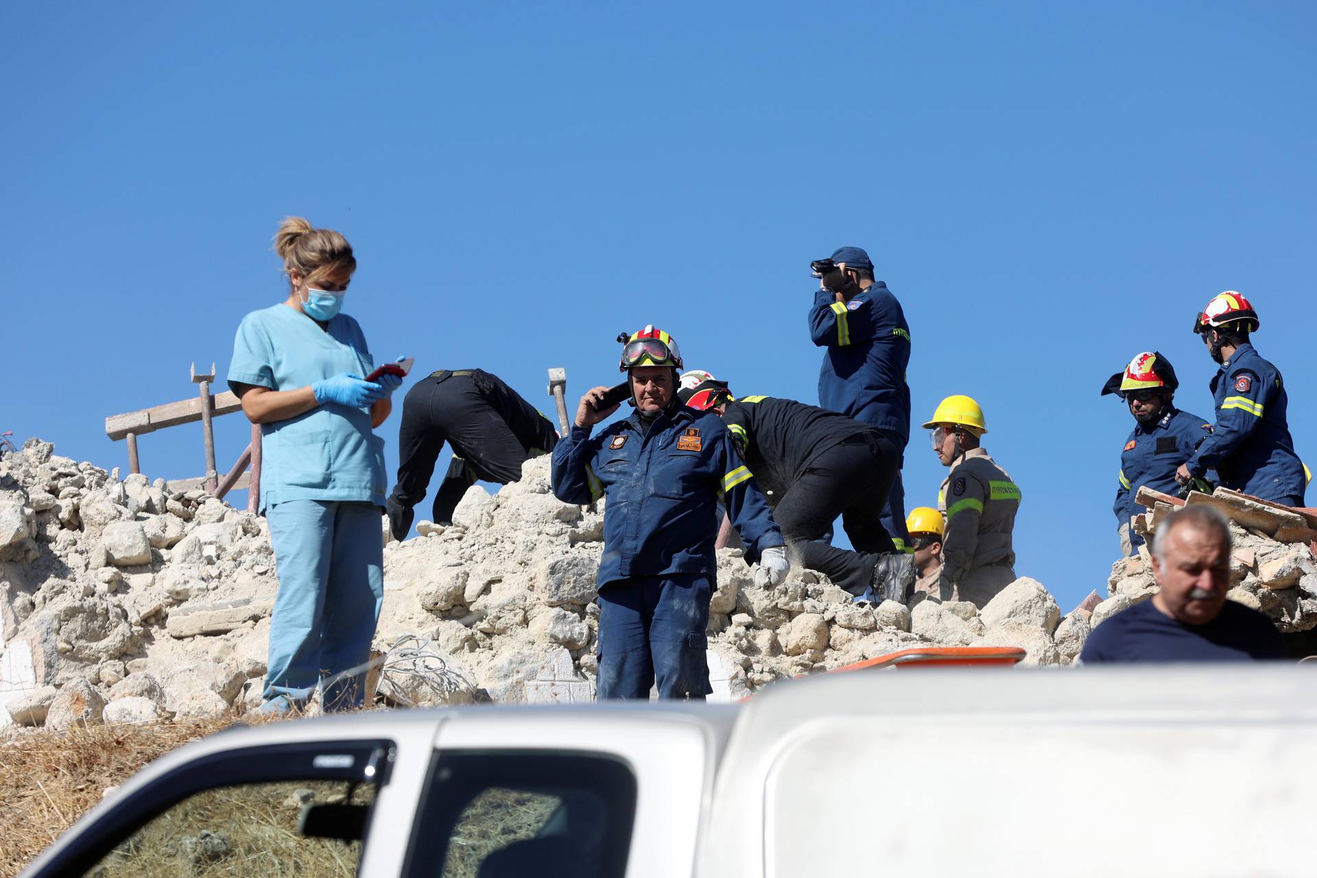 Earthquake on the island of Crete