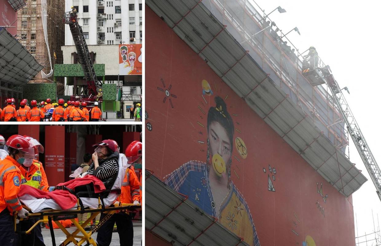 Hong Kong: Veliki požar u Svjetskom trgovinskom centru, više od 300 ljudi je na krovu
