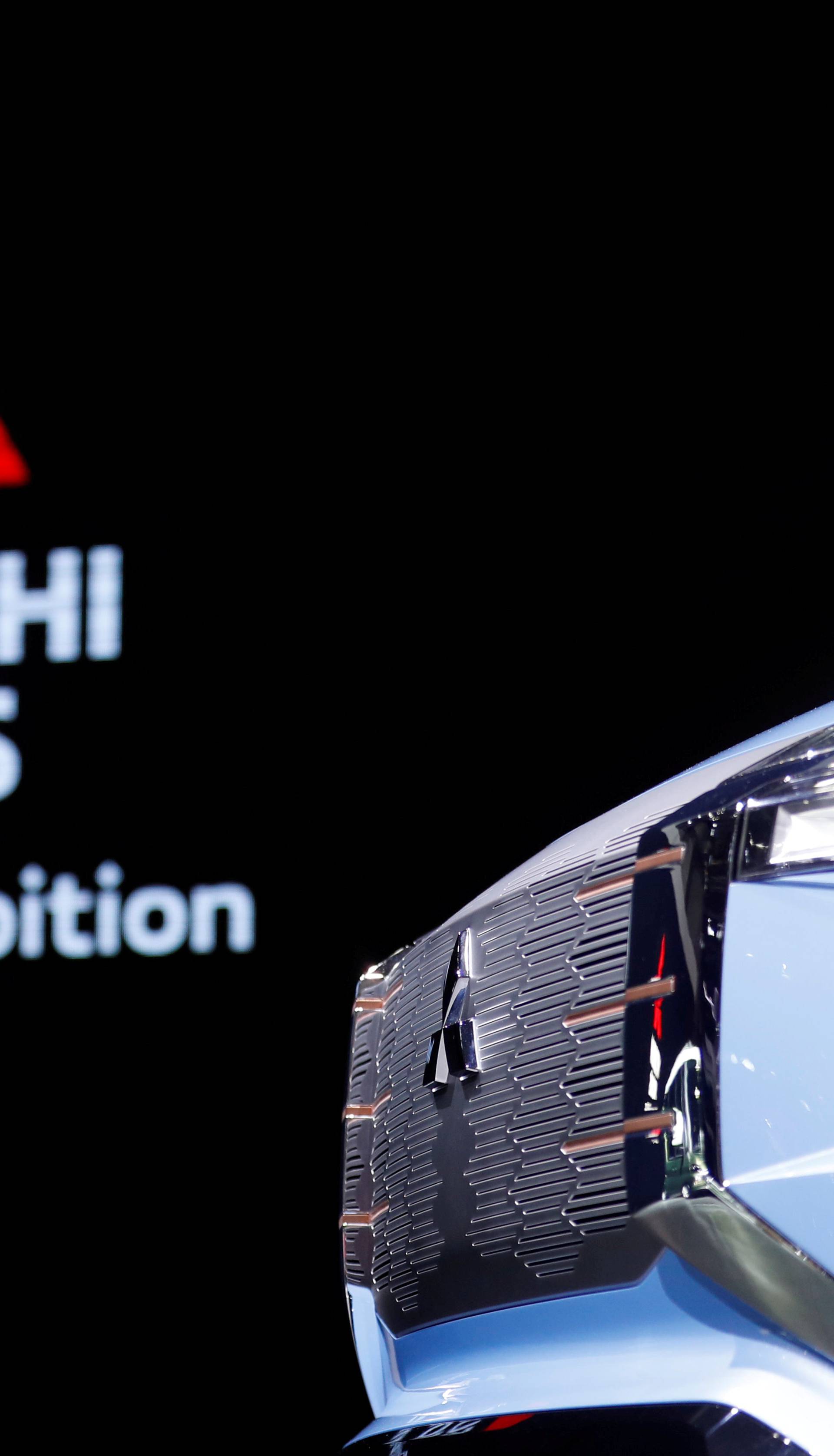 FILE PHOTO: Mitsubishi Mi-Tech concept car is seen in Tokyo Motor Show in Tokyo