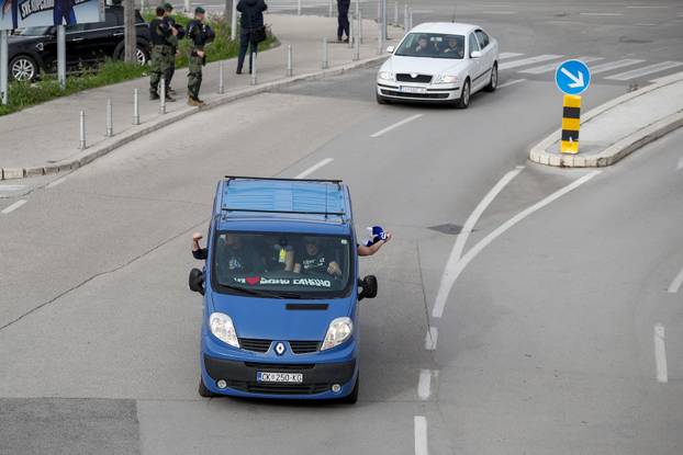 Split: Bad Blue Boysi u koloni stižu pred Poljud 