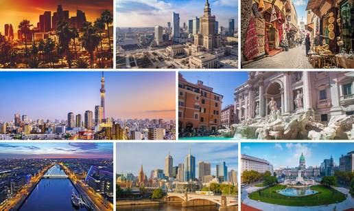 KVIZ Novi izazov je spreman! Tko može prepoznati sve ove gradove s fotki? Neće biti lako...