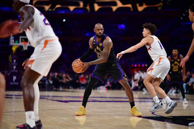 NBA: Phoenix Suns at Los Angeles Lakers