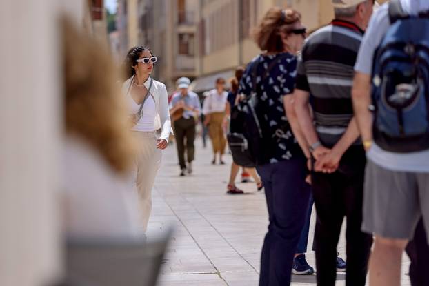 Zadar: Subotnje prijepodne u centru grada