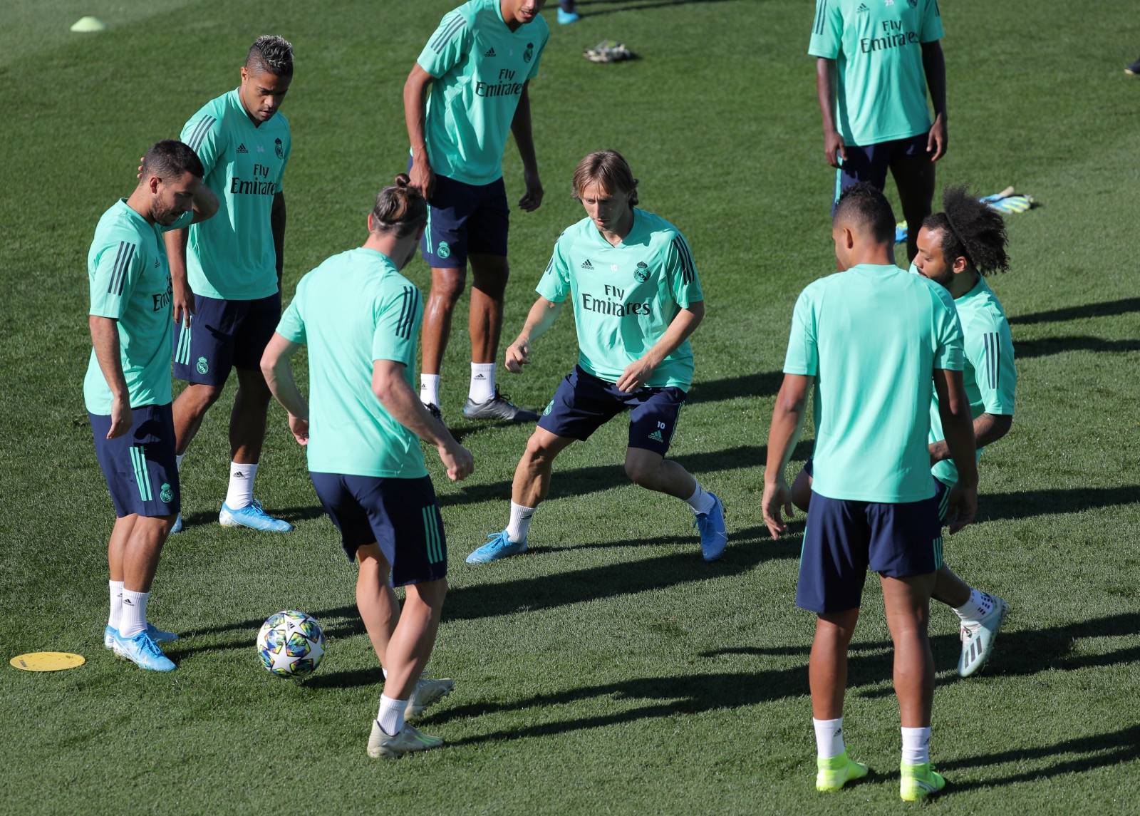 Champions League - Real Madrid Training