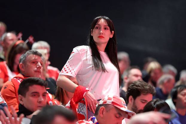 IHF Svjetsko rukometno prvenstvo 2025., finale, Hrvatska - Danska, navijači