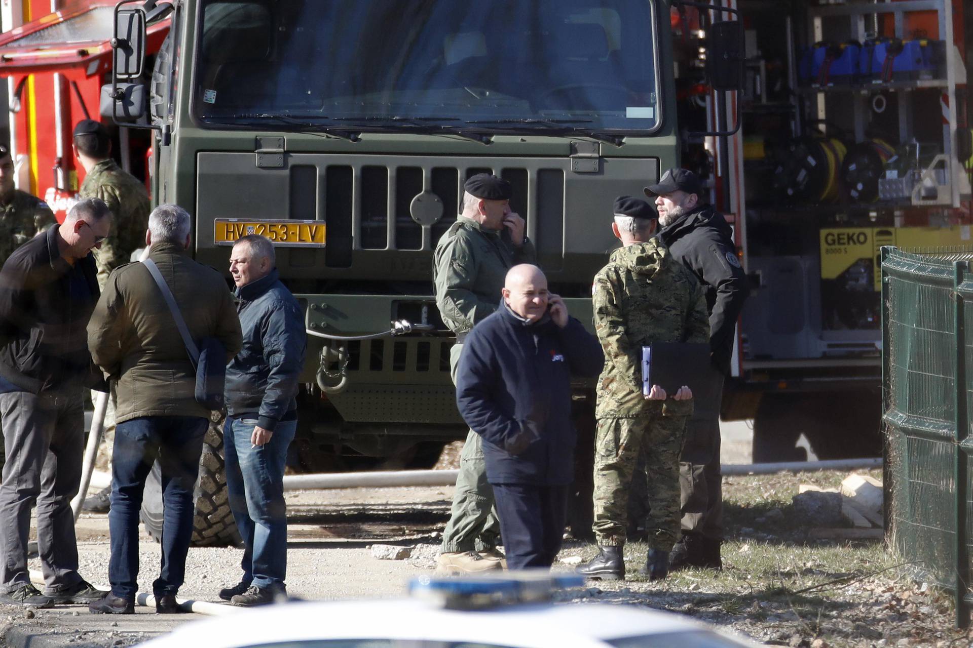 Zagreb: Nastavak očevida nakon pada letjelice na Jarunu