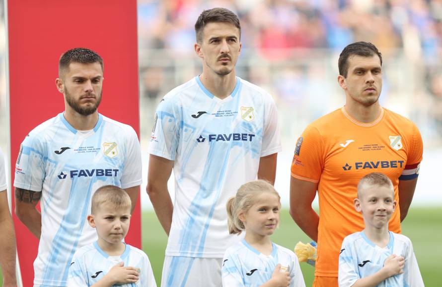 Dinamo i Rijeka u finalu Hrvatskog nogometnog kupa