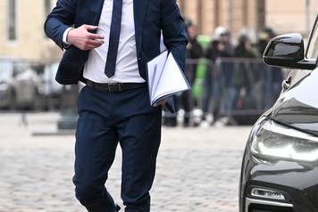 Zagreb: Dolazak na sjednicu Vije&cacute;a za nacionalnu sigurnost i Vije&cacute;a za obranu