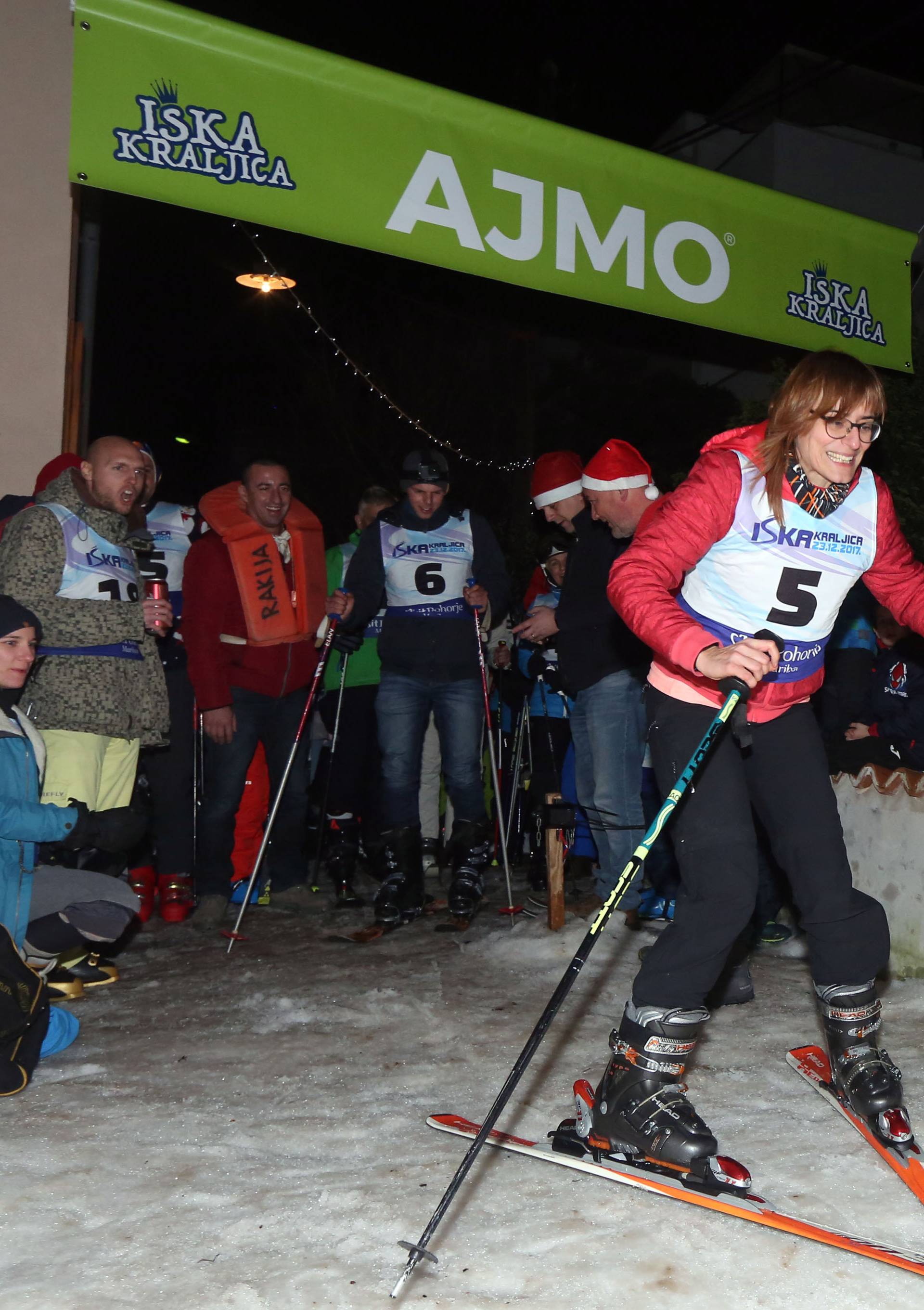 Skijaški spektakl uz more: Iška kraljica privukla je stotine ljudi